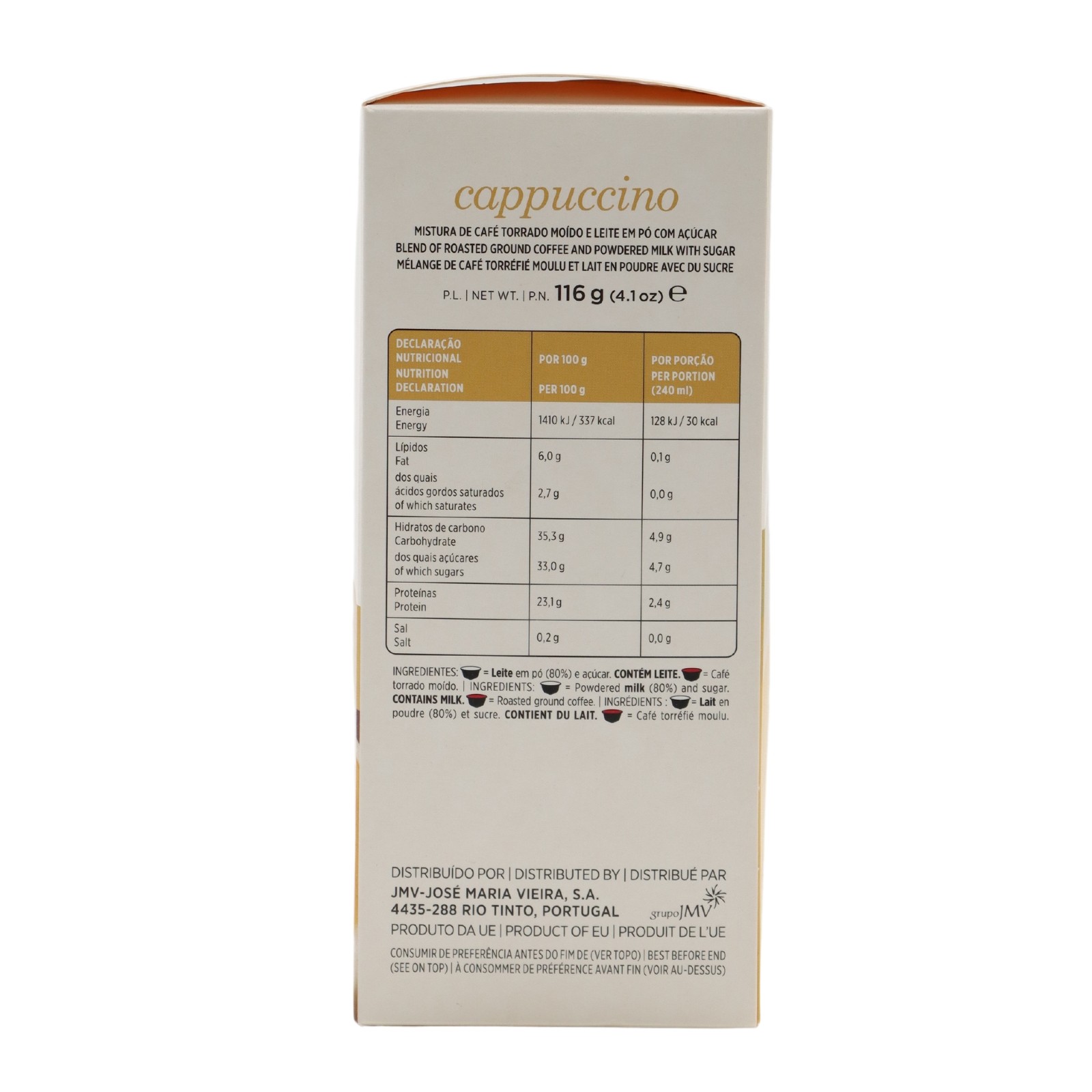 Torrié Cappuccino Compatible con Dolce Gusto 16 unidades