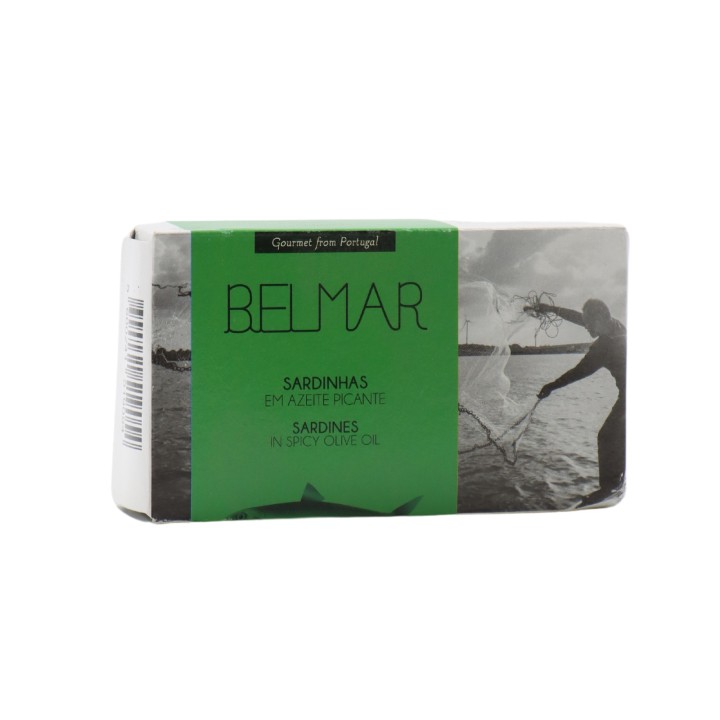 Belmar Sardines à l'huile d'olive piquante