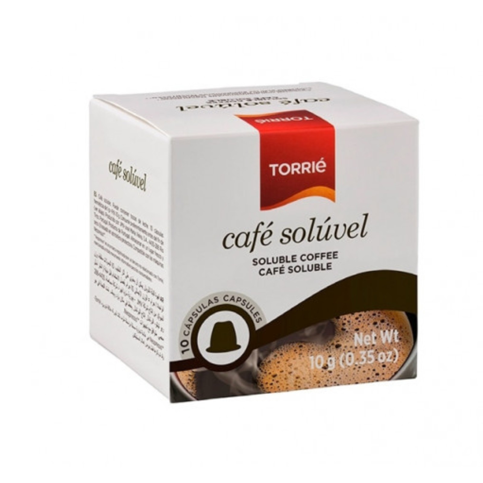 Torrié Soluble Coffee Nespresso Compatible 10 units