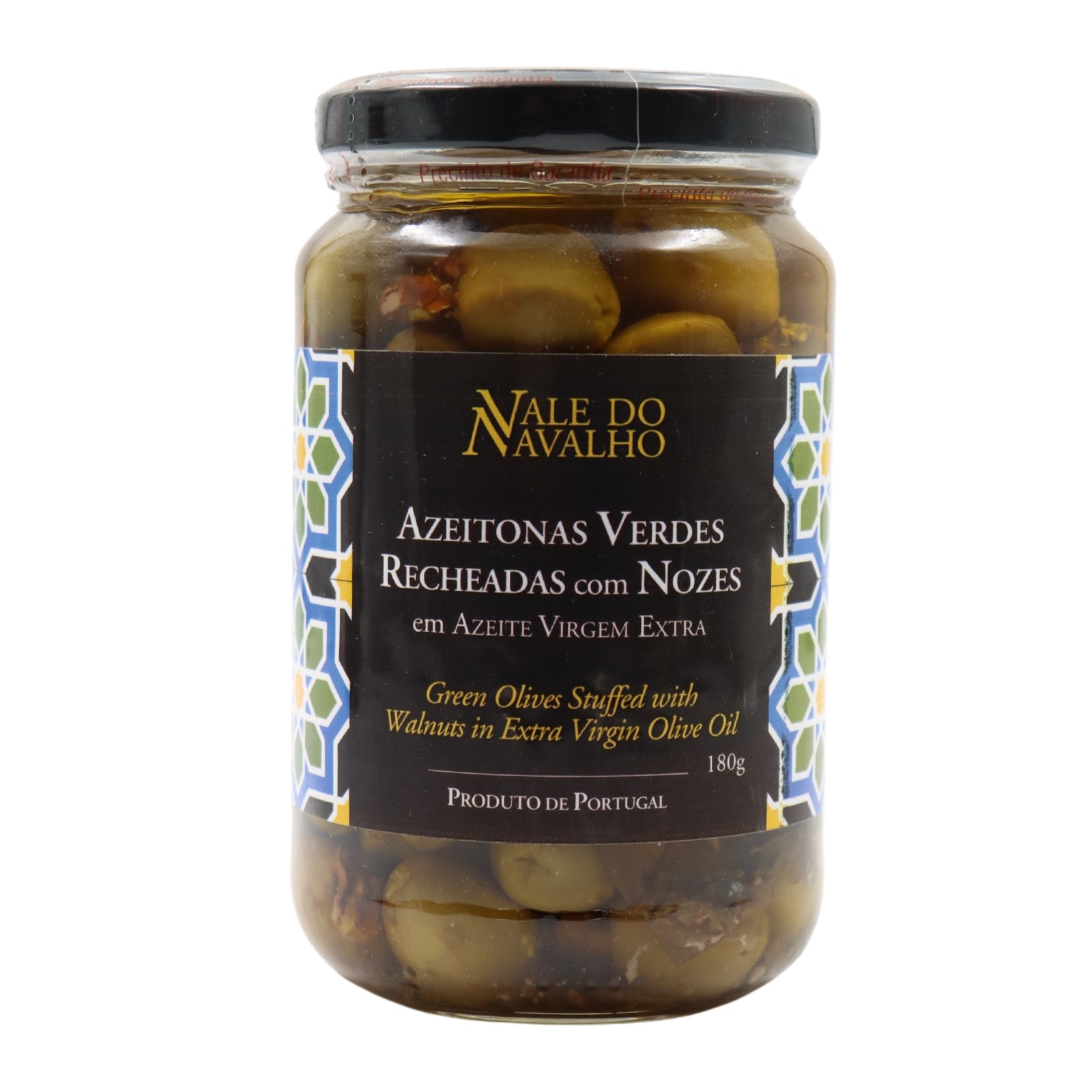 Vale do Navalho Grüne Oliven gefüllt mit Walnüssen 180 g