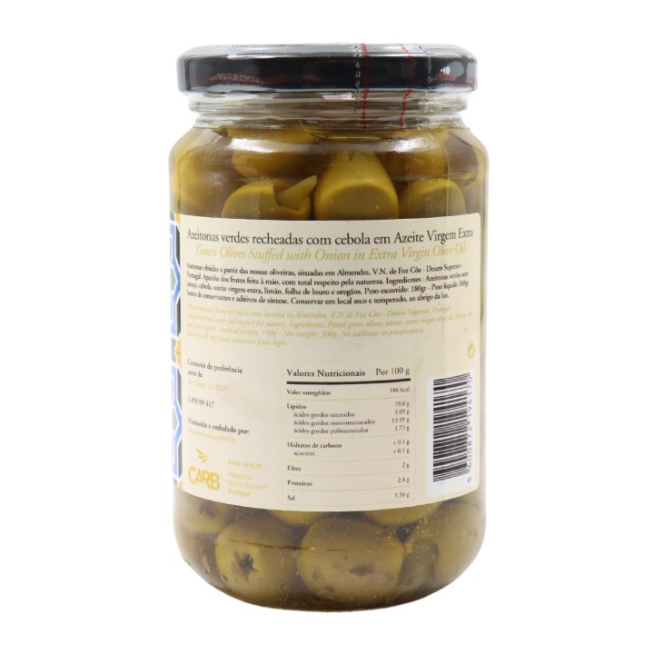 Vale do Navalho Green Olives Stuffed with Onion 180 g