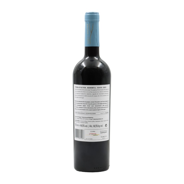 Terra D'Alter Réserve Rouge 2021