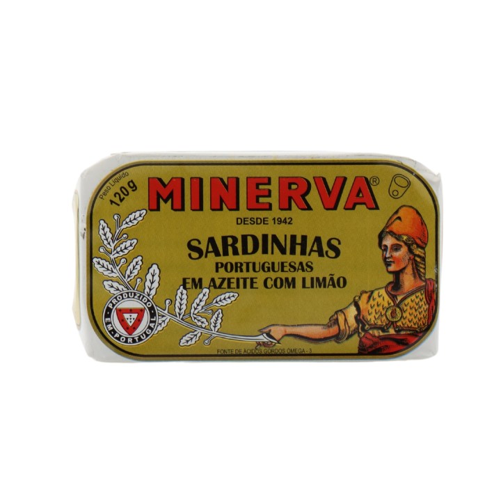 Minerva Sardines à l'huile d'olive et au citron