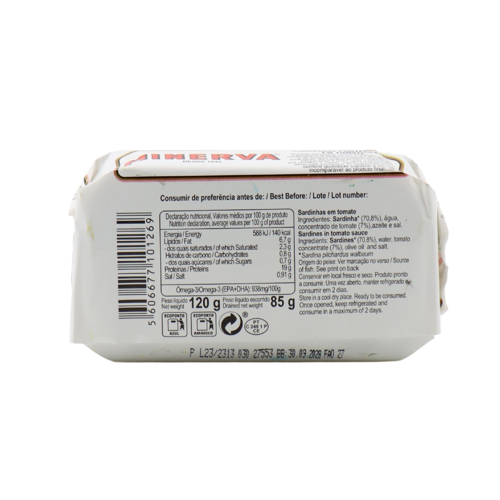 Minerva Sardines in Tomato Sauce