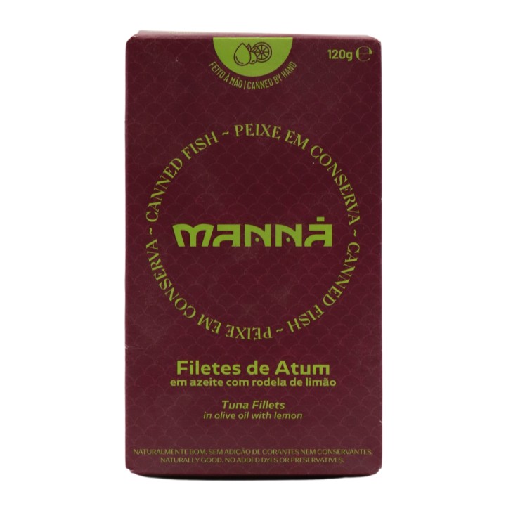 Manná Tuna Fillets with Lemon