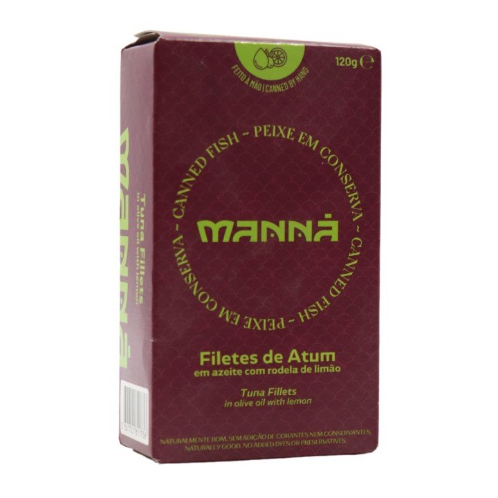 Manná Tuna Fillets with Lemon