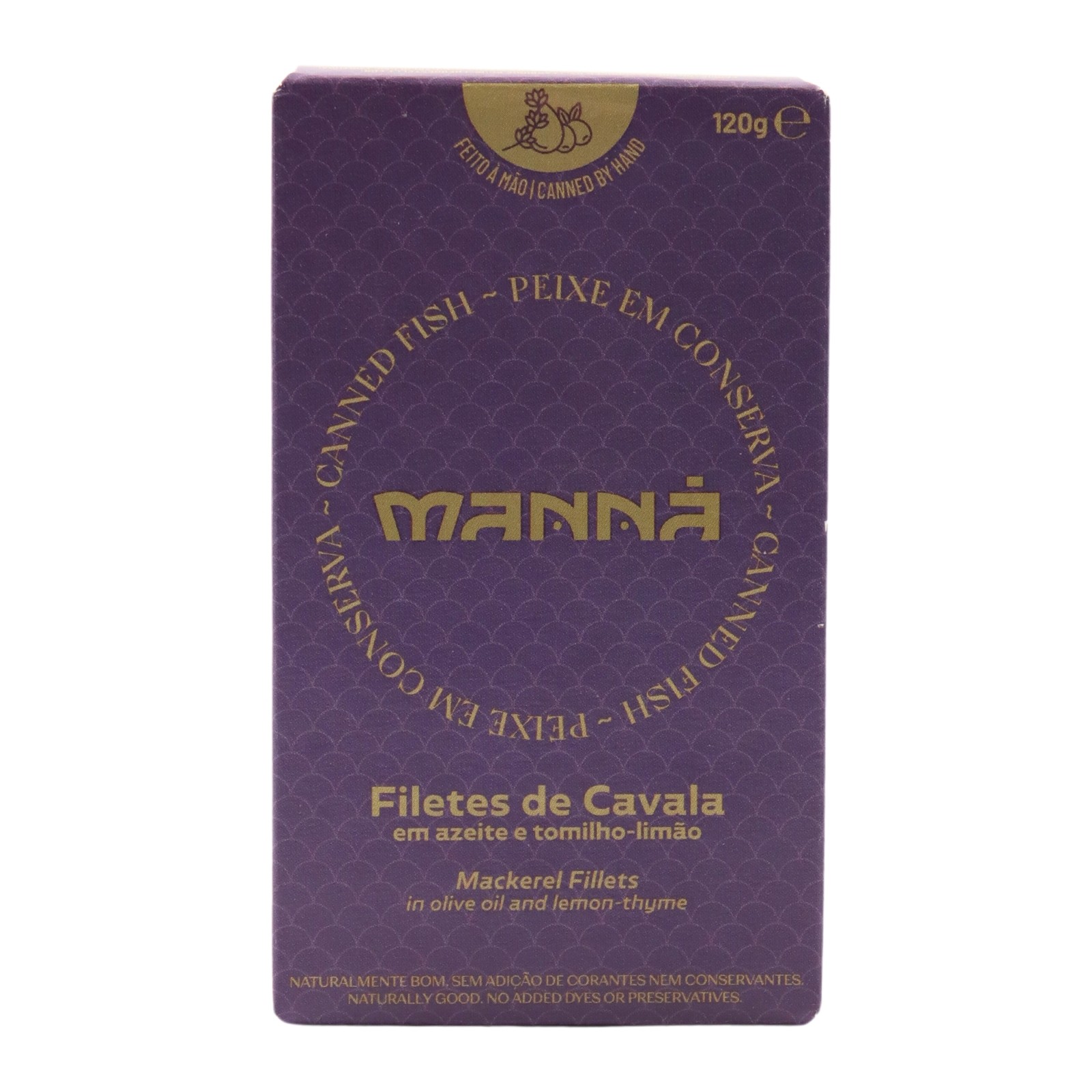 Manná Mackerel Fillets in Olive Oil with Lemon-Thyme