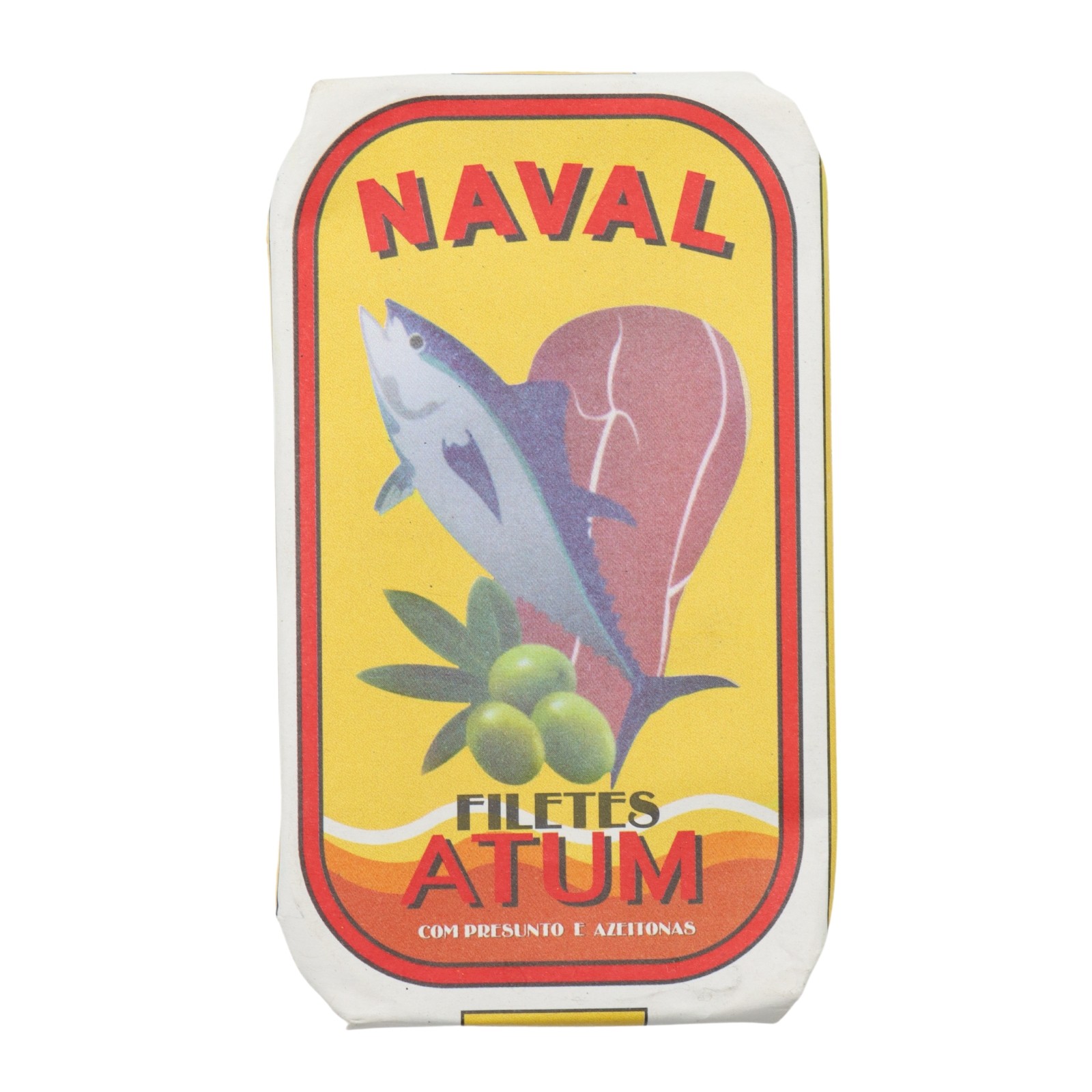 Naval Tuna Fillets in Olive Oil with Ham and Olives