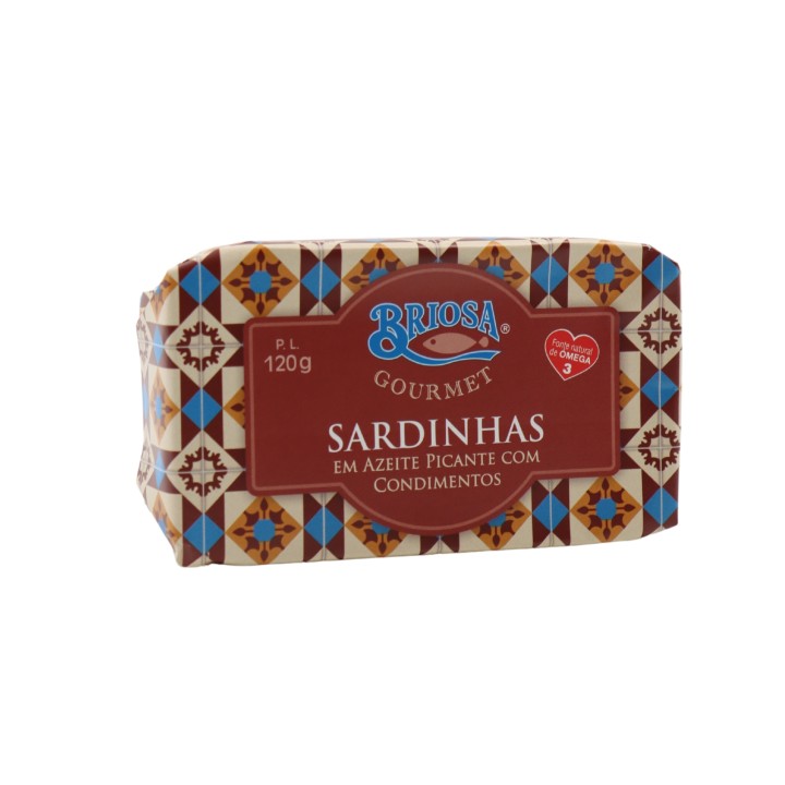 Briosa Gourmet Sardines in Olive Oil with spices