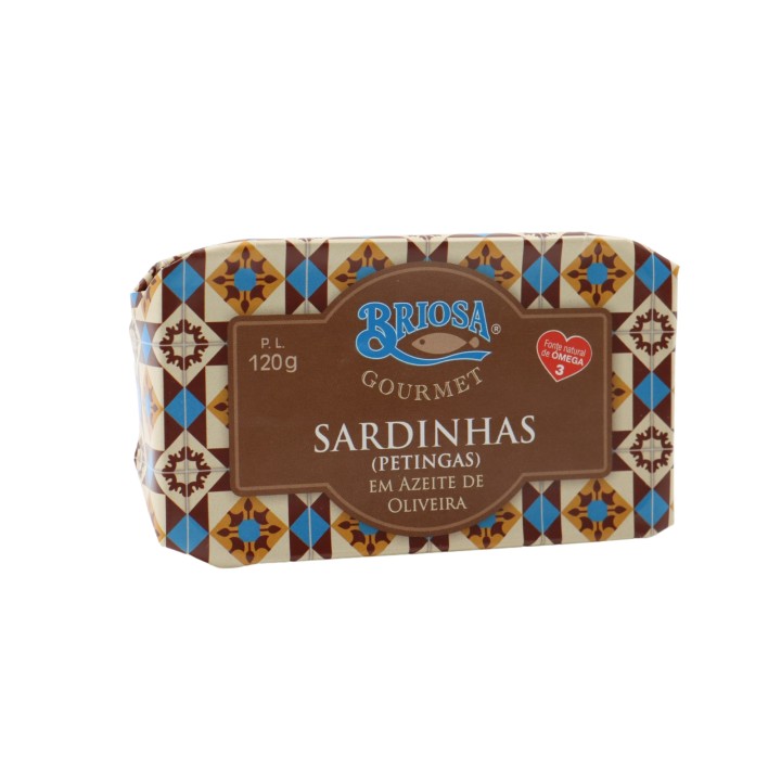 Briosa Gourmet Sardines in Olive Oil 8/12