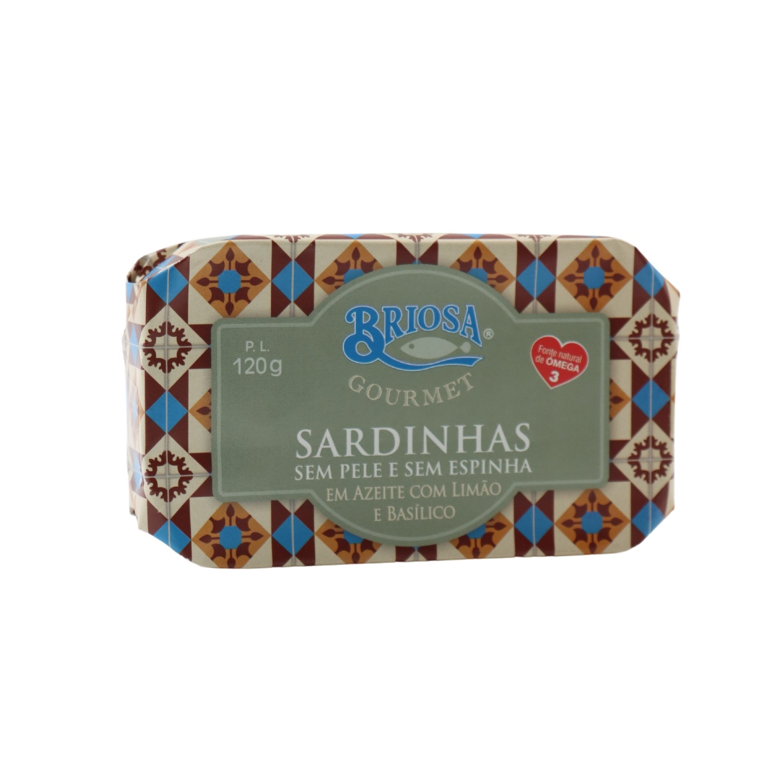 Briosa Gourmet Skinless and Boneless Sardines in Lemon and Basil