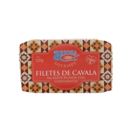 Briosa Gourmet Mackerel Fillets in Olive Oil with spices