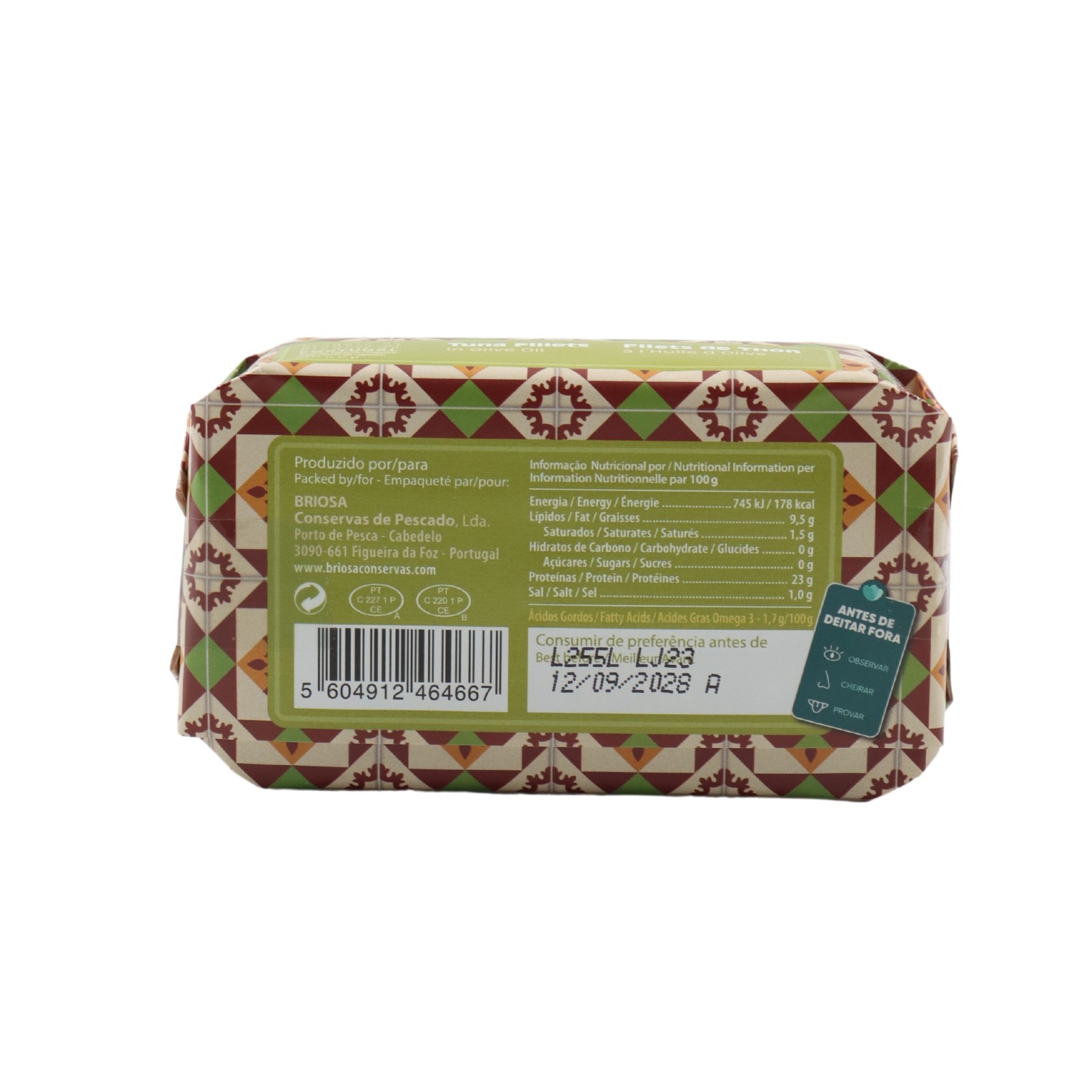 Briosa Gourmet Tuna Fillets in Olive Oil