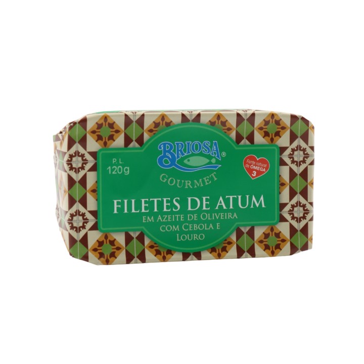 Briosa Gourmet Thon Filets à l'huile d'olive avec oignon et laurier