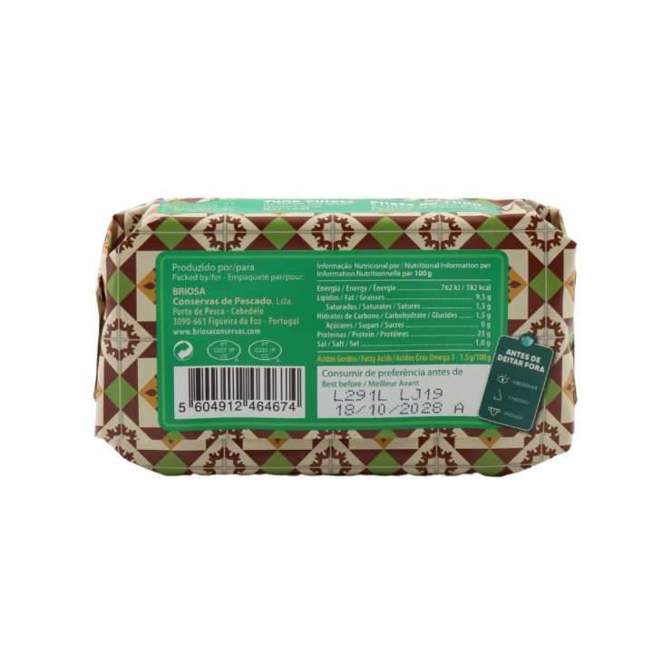 Briosa Gourmet Thon Filets à l'huile d'olive avec oignon et laurier