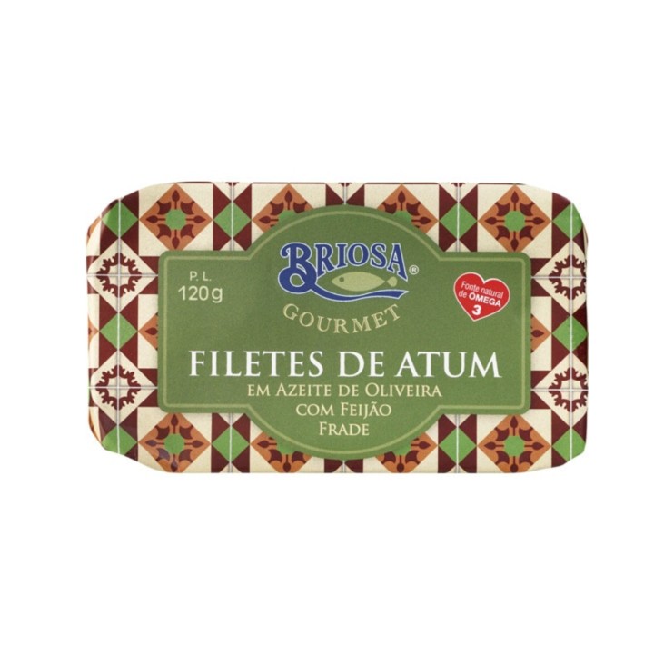Briosa Gourmet Tuna Fillets in Olive Oil with black-eyed peas