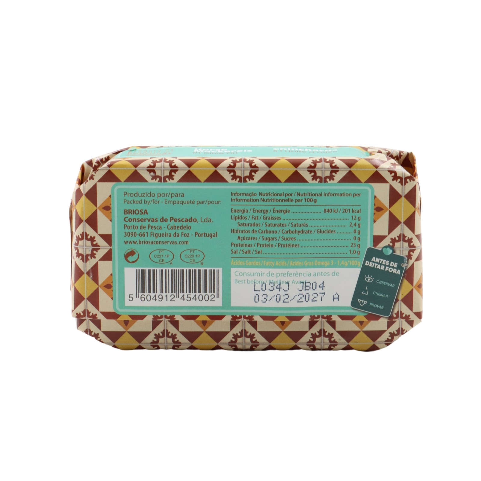 Briosa Gourmet Horse-Mackerel in Olive Oil