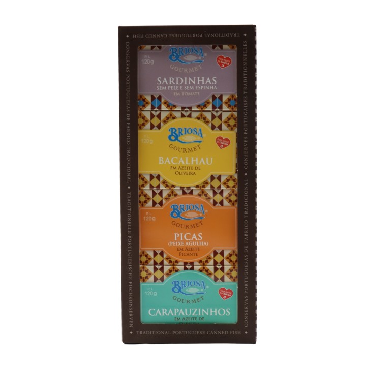 Briosa Gourmet Caja de plata - 4 unidades