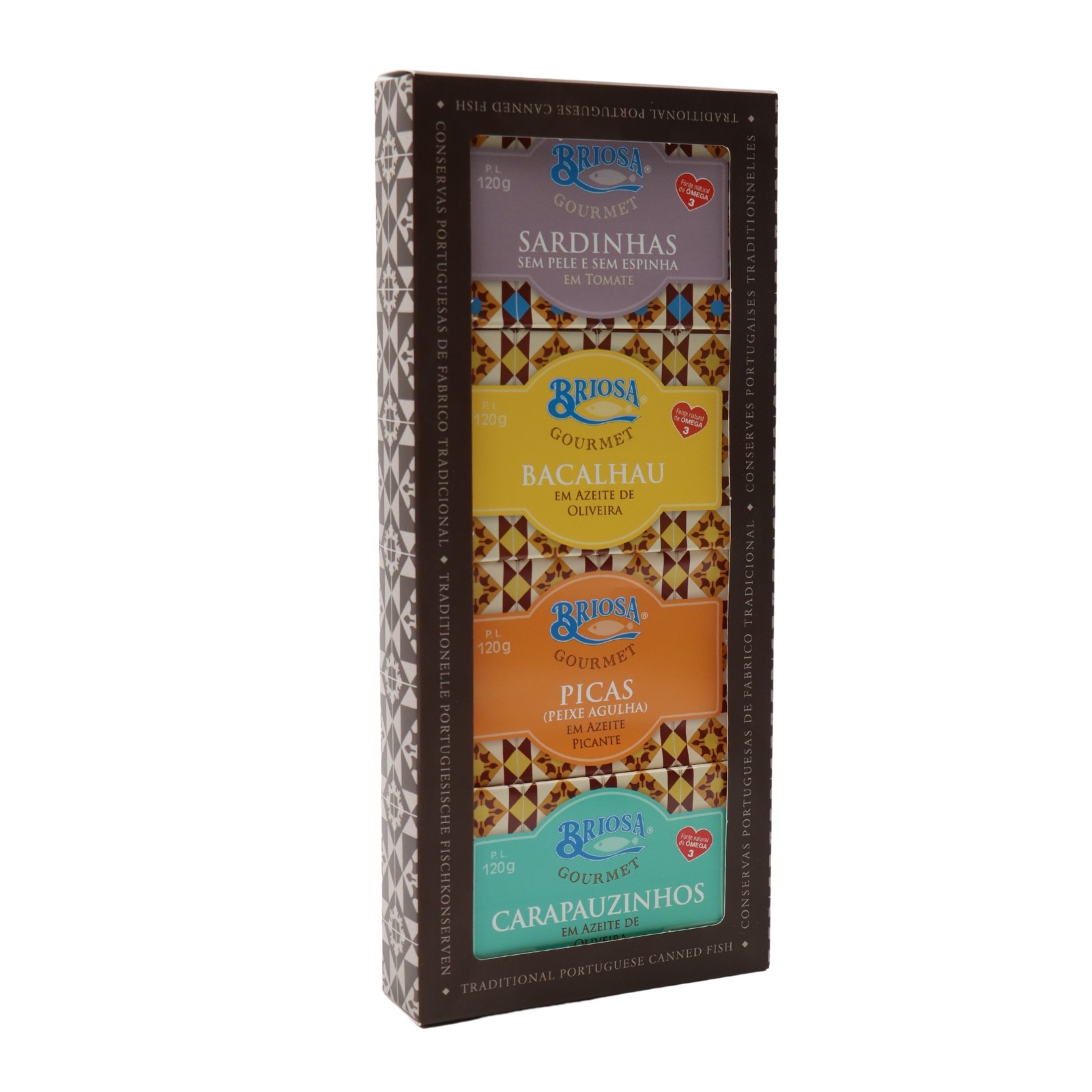Briosa Gourmet Caja de plata - 4 unidades