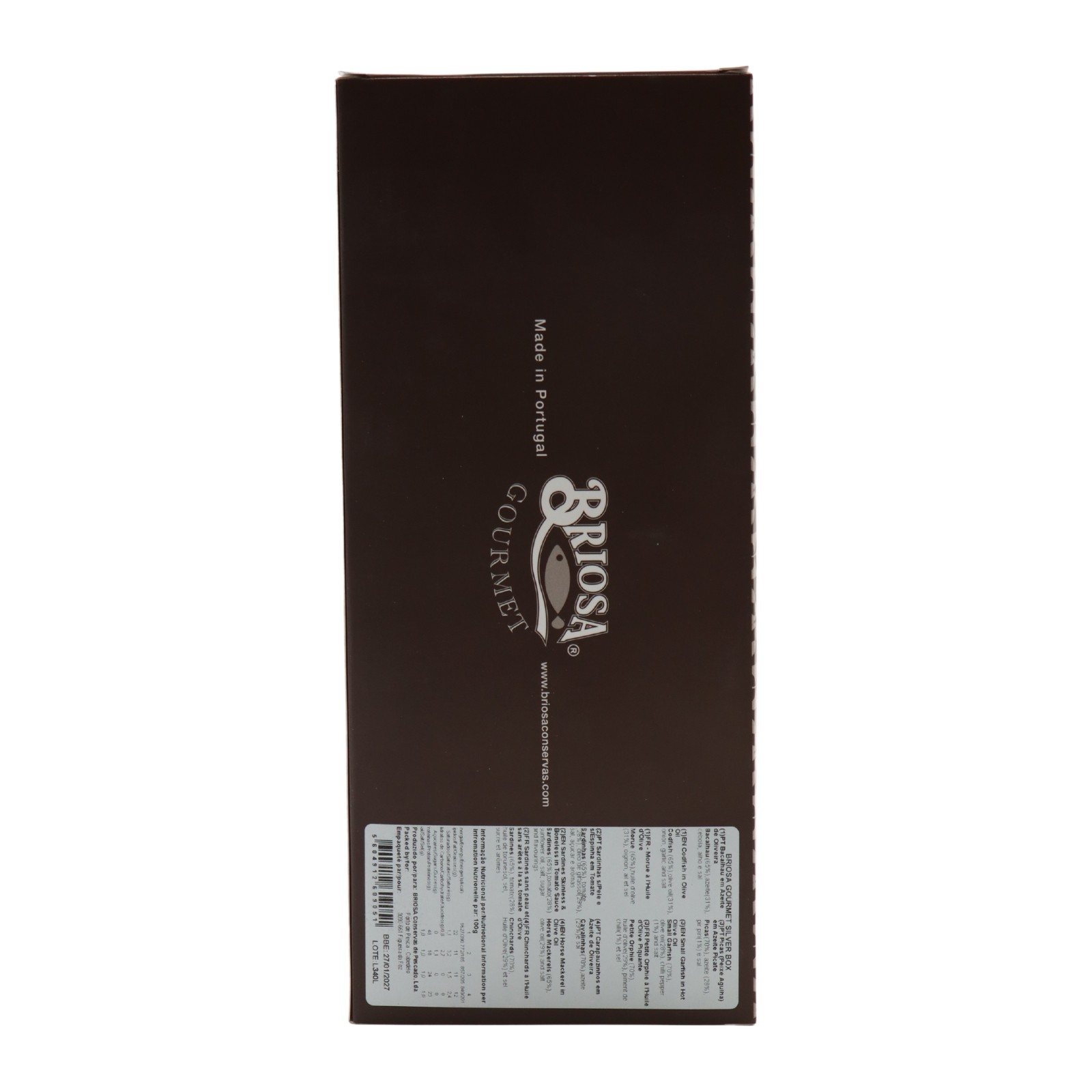 Briosa Gourmet Caja de plata - 4 unidades