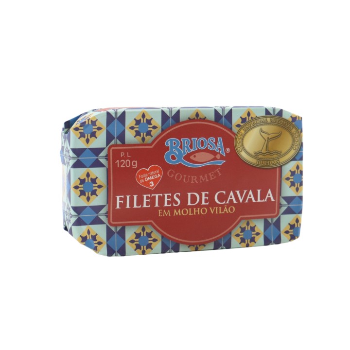 Briosa Gourmet Mackerel Fillets in Vilão Sauce