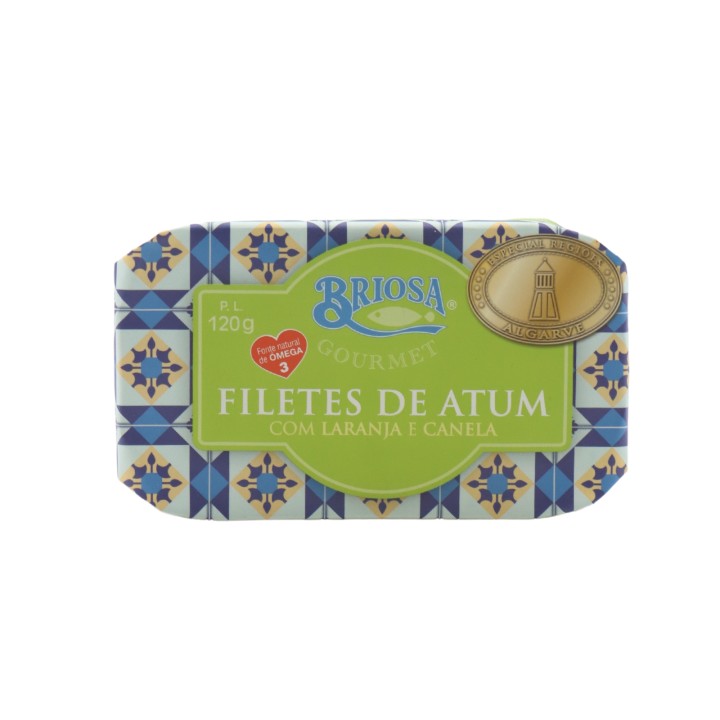 Briosa Gourmet Tuna Fillets with Orange and Cinnamon