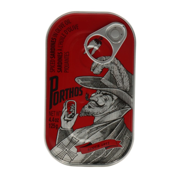 Porthos Sardine in olio di oliva con spezie