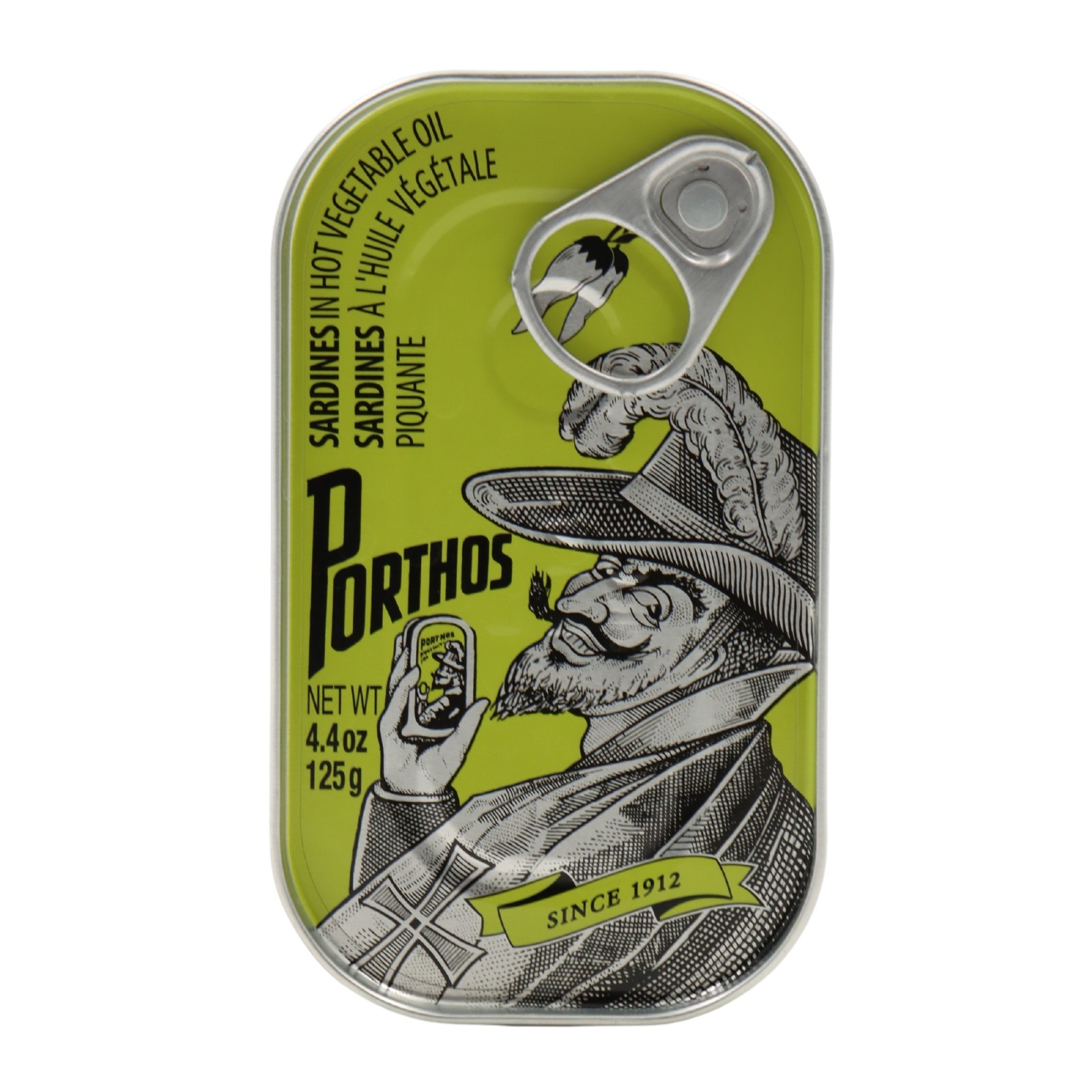 Porthos Sardines à l'huile épicée