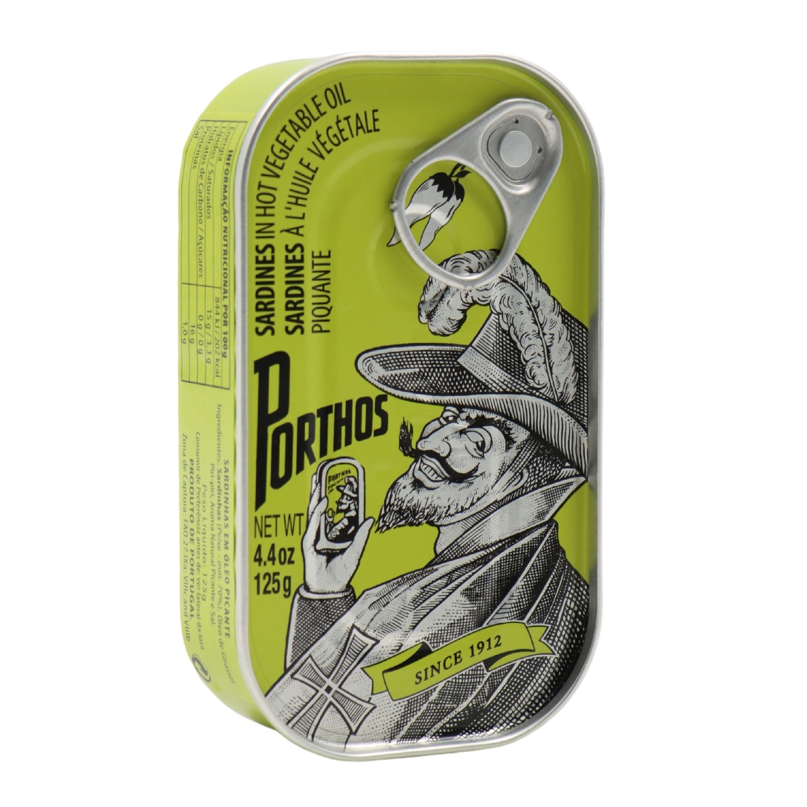 Porthos Sardines à l'huile épicée