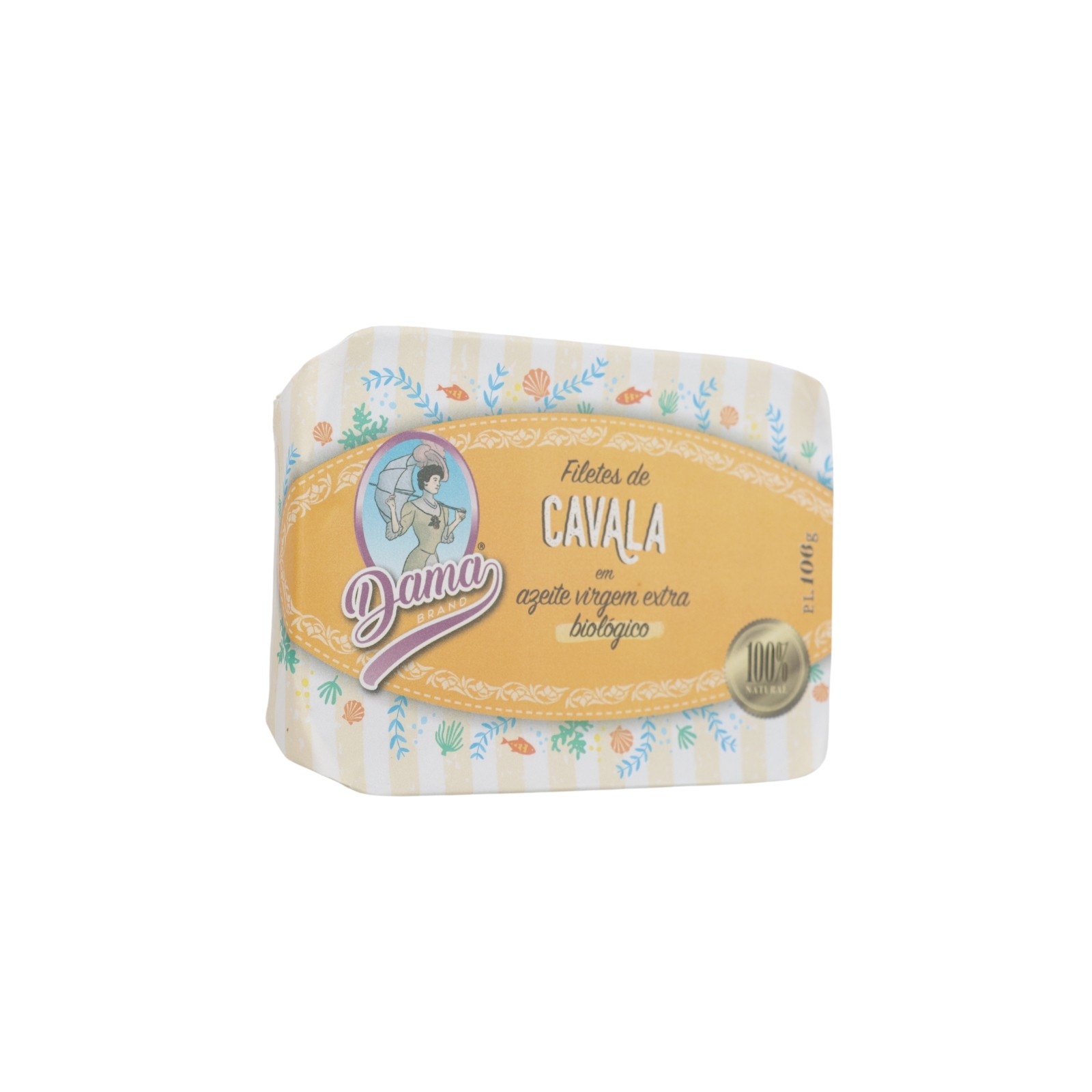 Dama Mackerel Fillets in Organic Extra Virgin Olive Oil with Lemon and Thyme