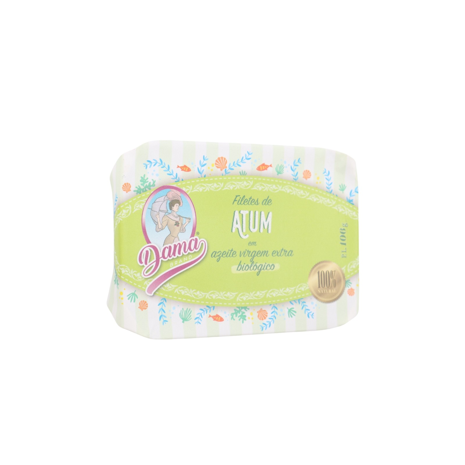 Dama Filetes de Atún en Aceite de Oliva Extra Ecológico