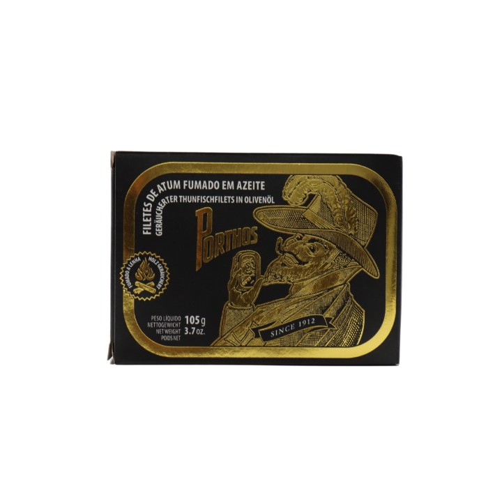 Porthos Filetes de atum fumado em azeite