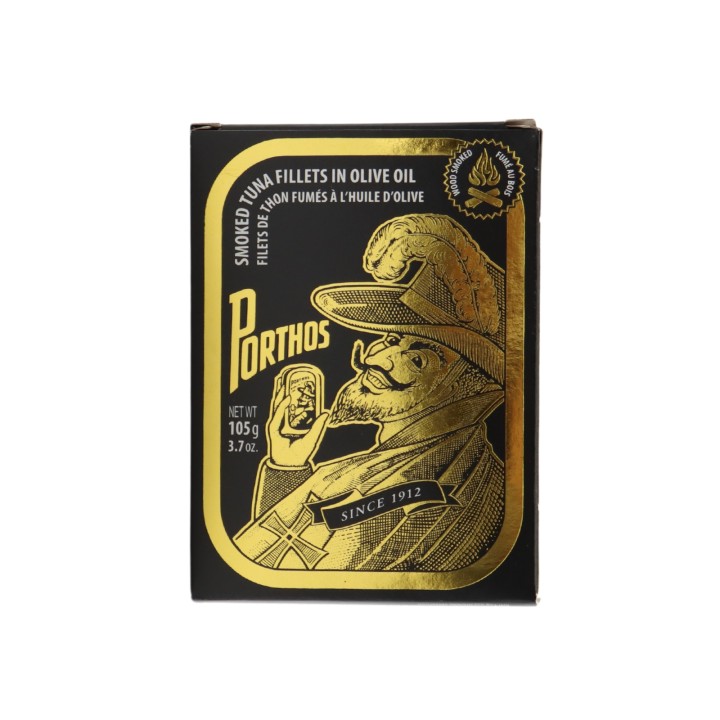 Porthos Filetes de atum fumado em azeite