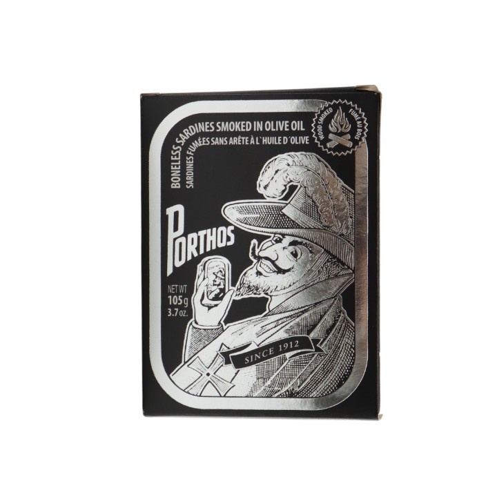 Porthos Smoked Boneless Sardines in Olive Oil