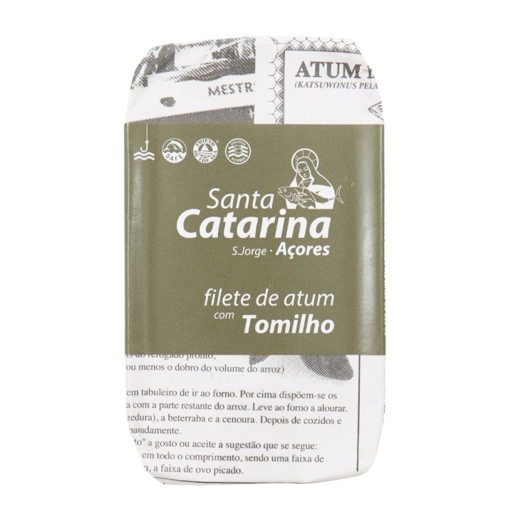 Santa Catarina Filetto Di Tonno Al Timo 120 g