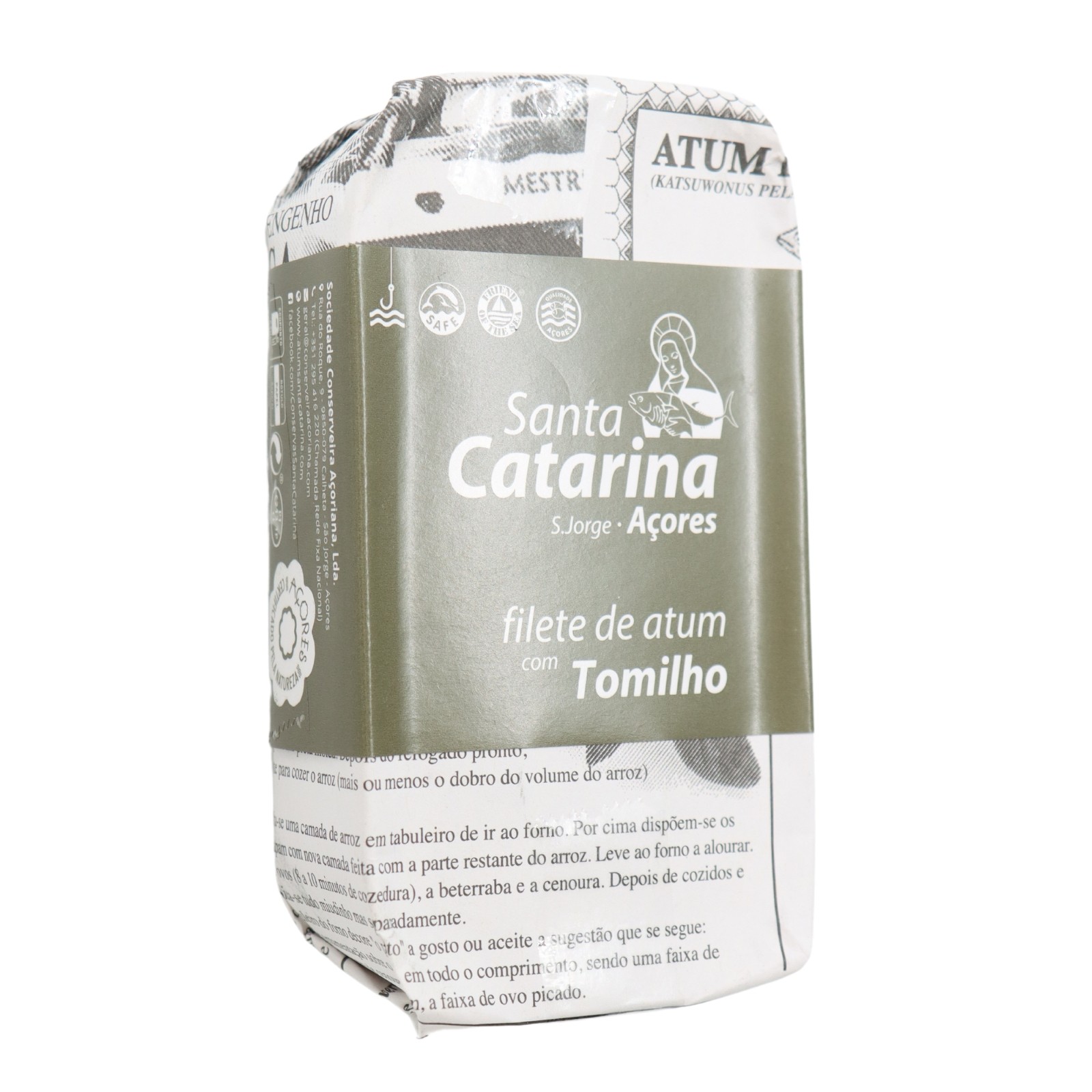 Santa Catarina Filetto Di Tonno Al Timo 120 g