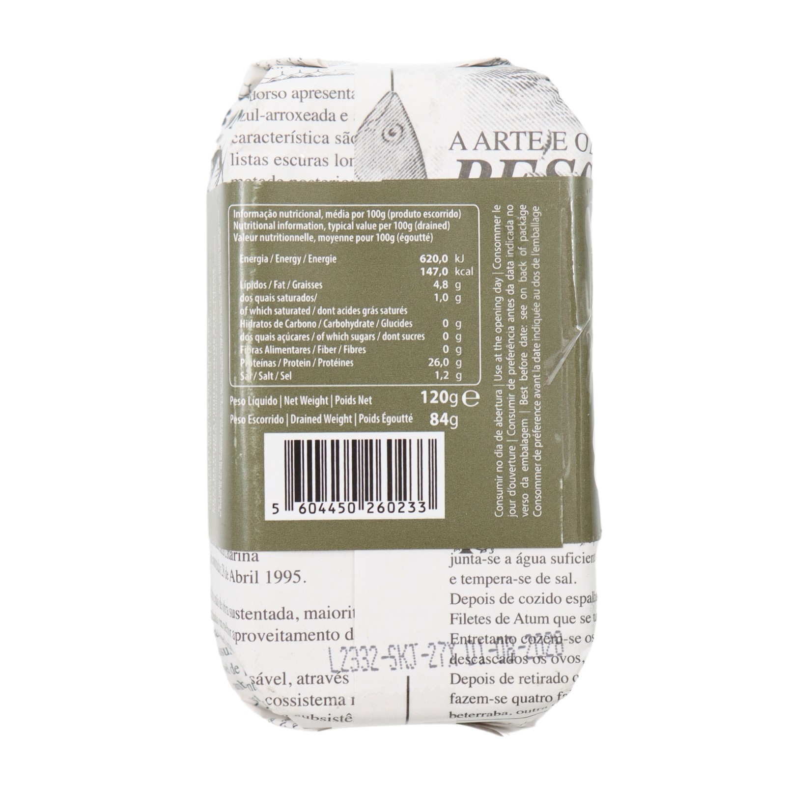 Santa Catarina Filetto Di Tonno Al Timo 120 g