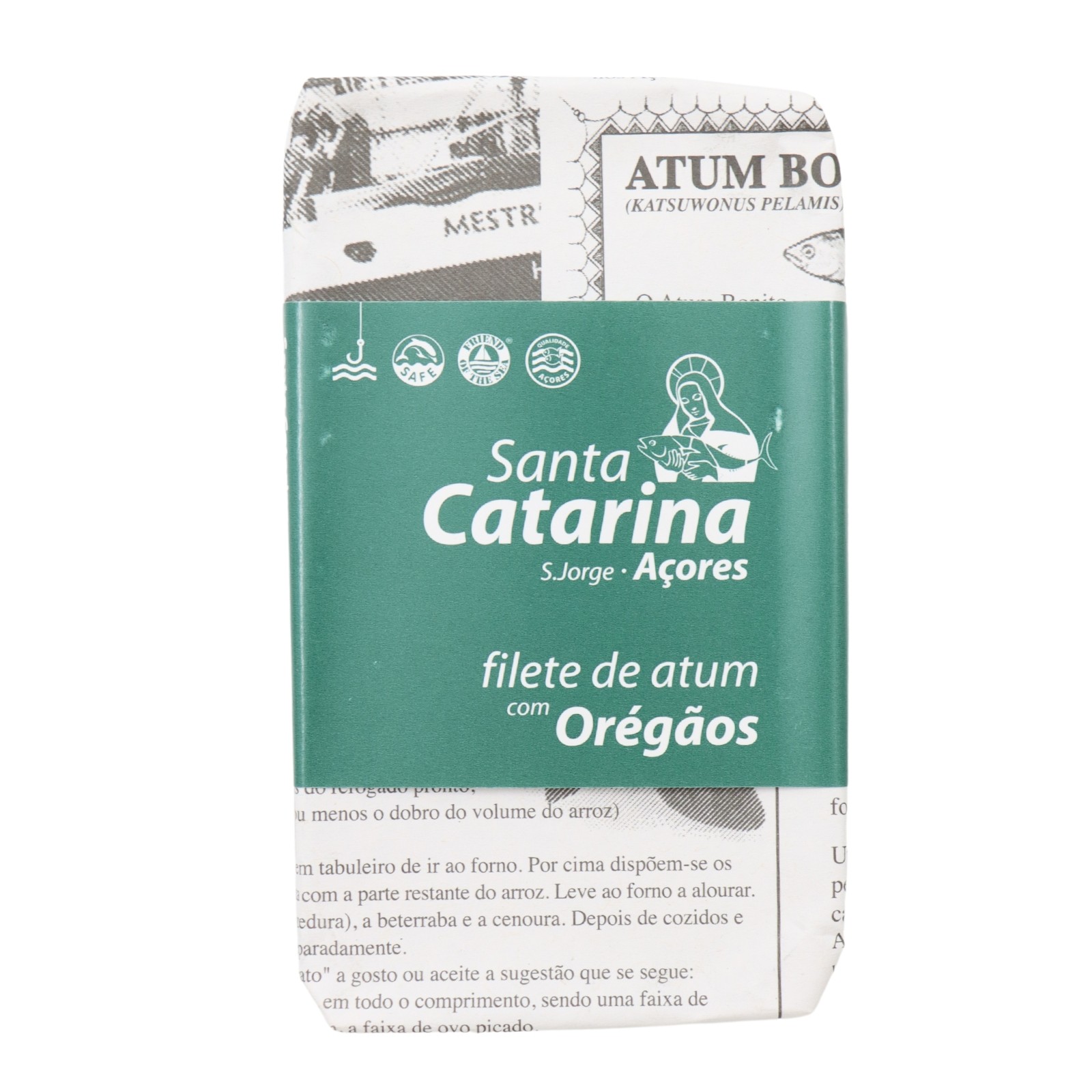 Santa Catarina Tuna Fillet with Oregano 120 g