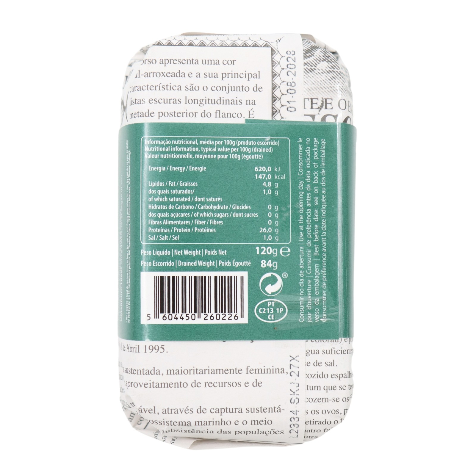Santa Catarina Filete de Atum com Orégãos 120 g