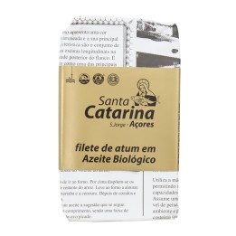 Santa Catarina Tuna Fillet in Organic Olive Oil Esp. 120 g