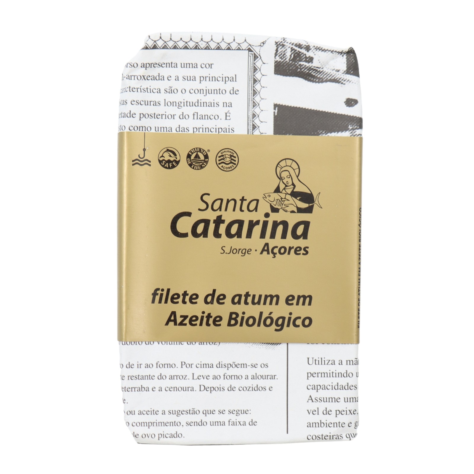 Santa Catarina Filete de Atum em Azeite Organico Esp. 120 g