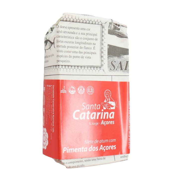 Santa Catarina Tuna Fillet in Pepper from Azores 120 g