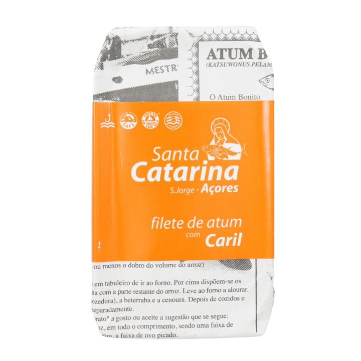 Santa Catarina Tuna Fillet with Curry 120 g