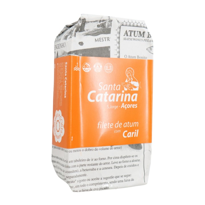 Santa Catarina Tuna Fillet with Curry 120 g
