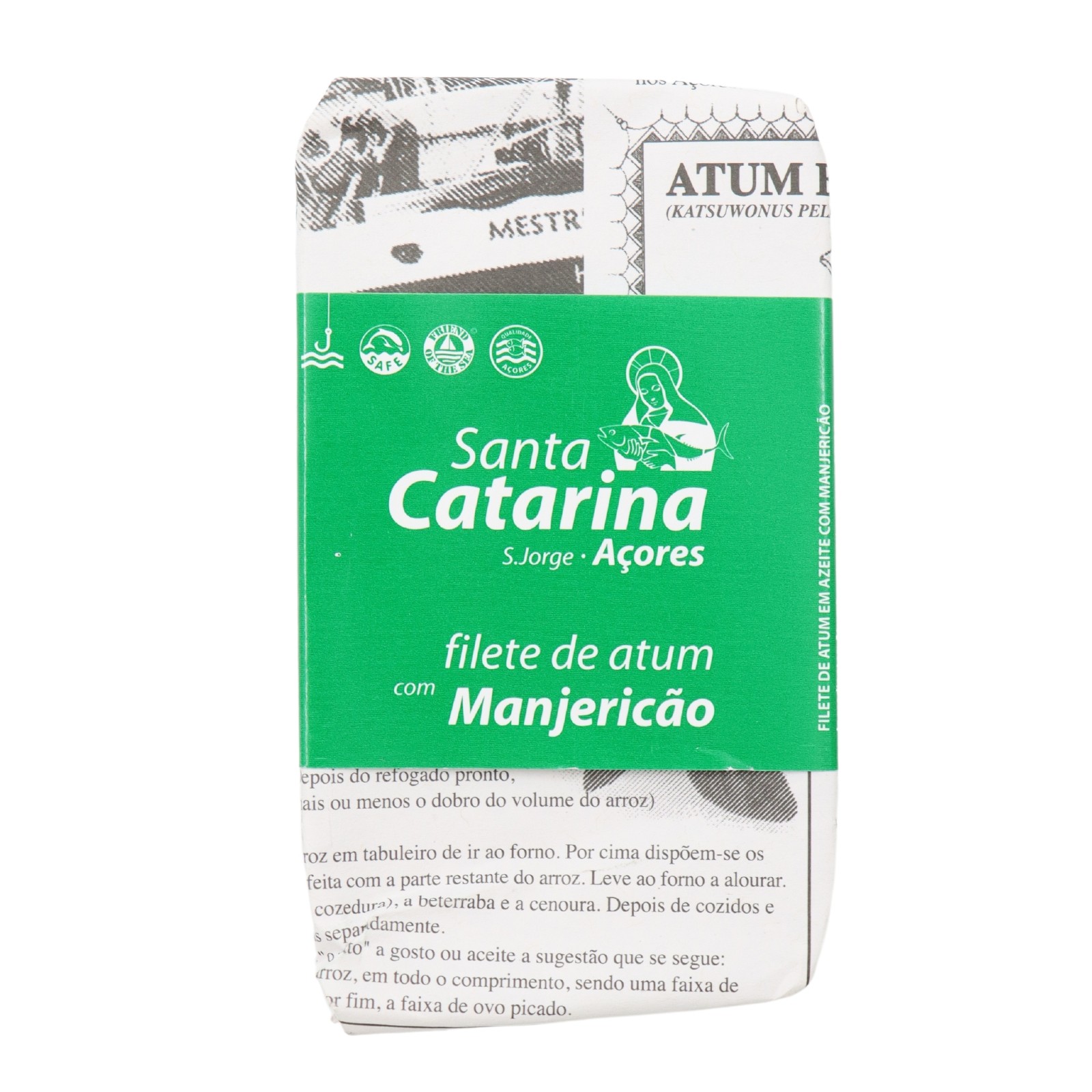 Santa Catarina Filetto Di Tonno Al Basilico 120 g