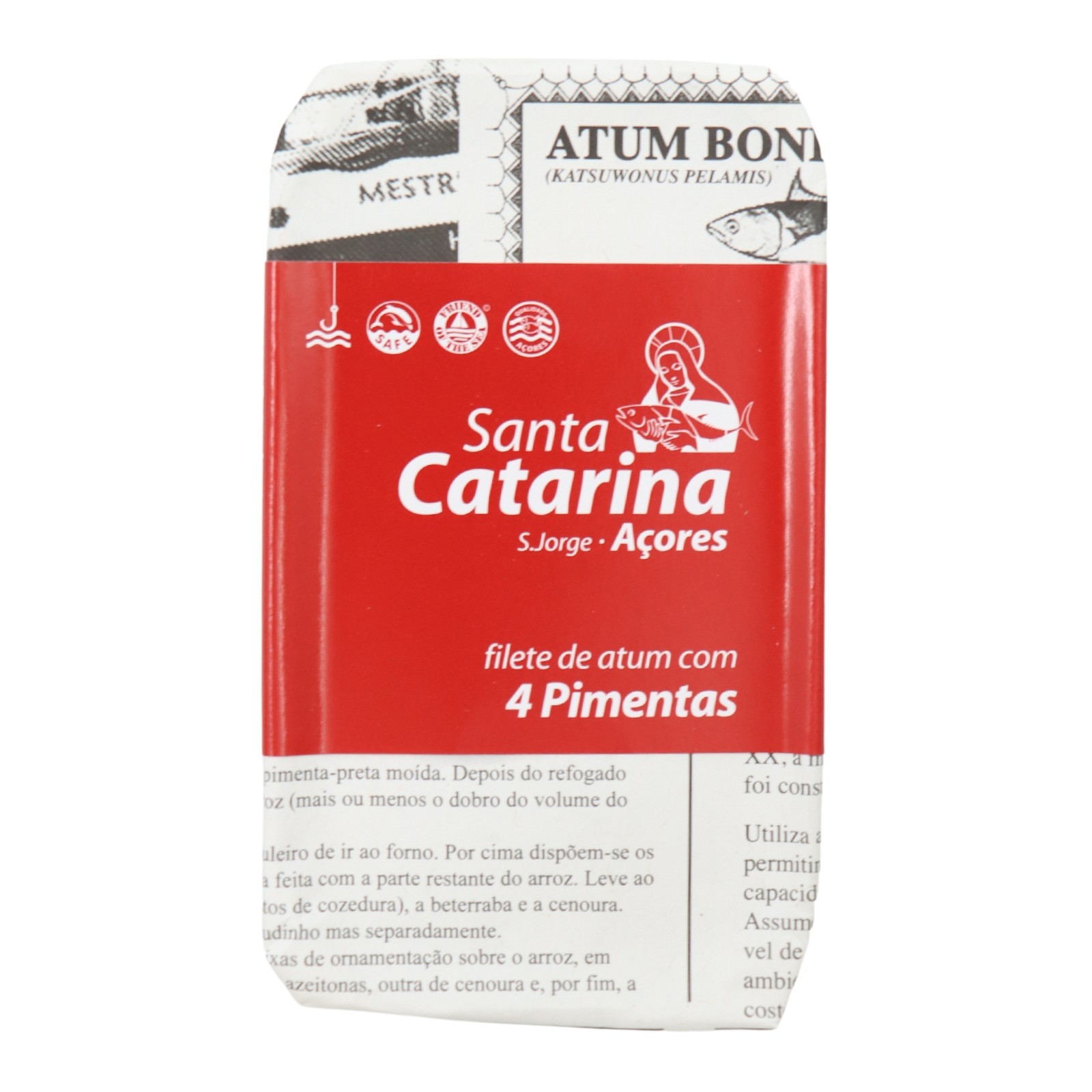 Santa Catarina Tuna Fillet with Four Peppers 120 g