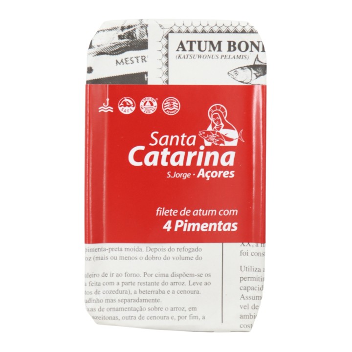 Santa Catarina Filete de Atum com 4 Pimentas 120 g