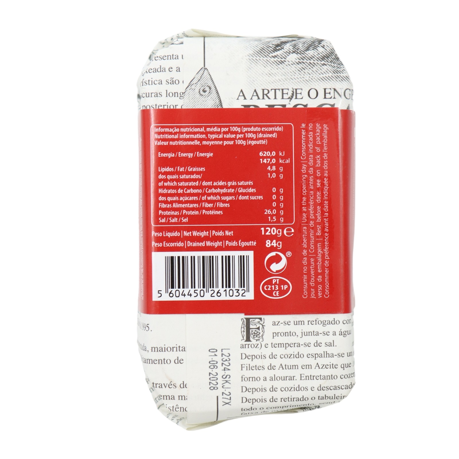 Santa Catarina Filete de Atum com 4 Pimentas 120 g