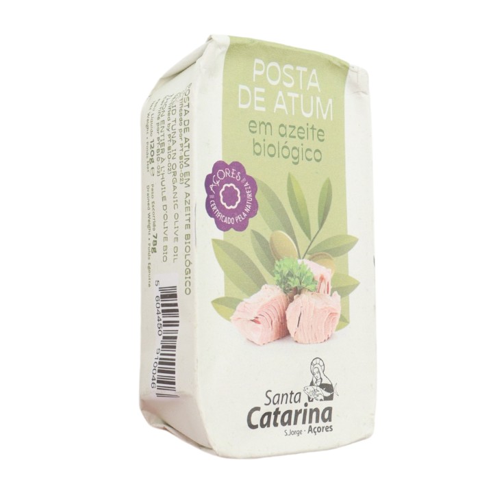 Santa Catarina Biosfera Tuna Steak in Organic Olive Oil 120 g