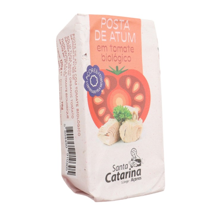 Santa Catarina Biosfera Steak de thon à la Sauce Tomate Bio 120 g